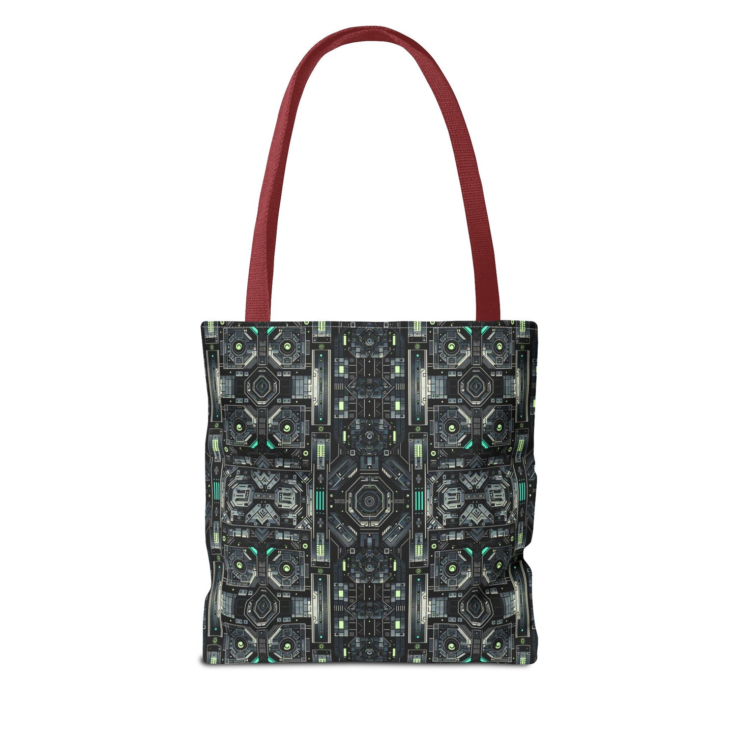 Tech Noir Tech-Forward Minimalism Tote Bag - 8404 Design-52