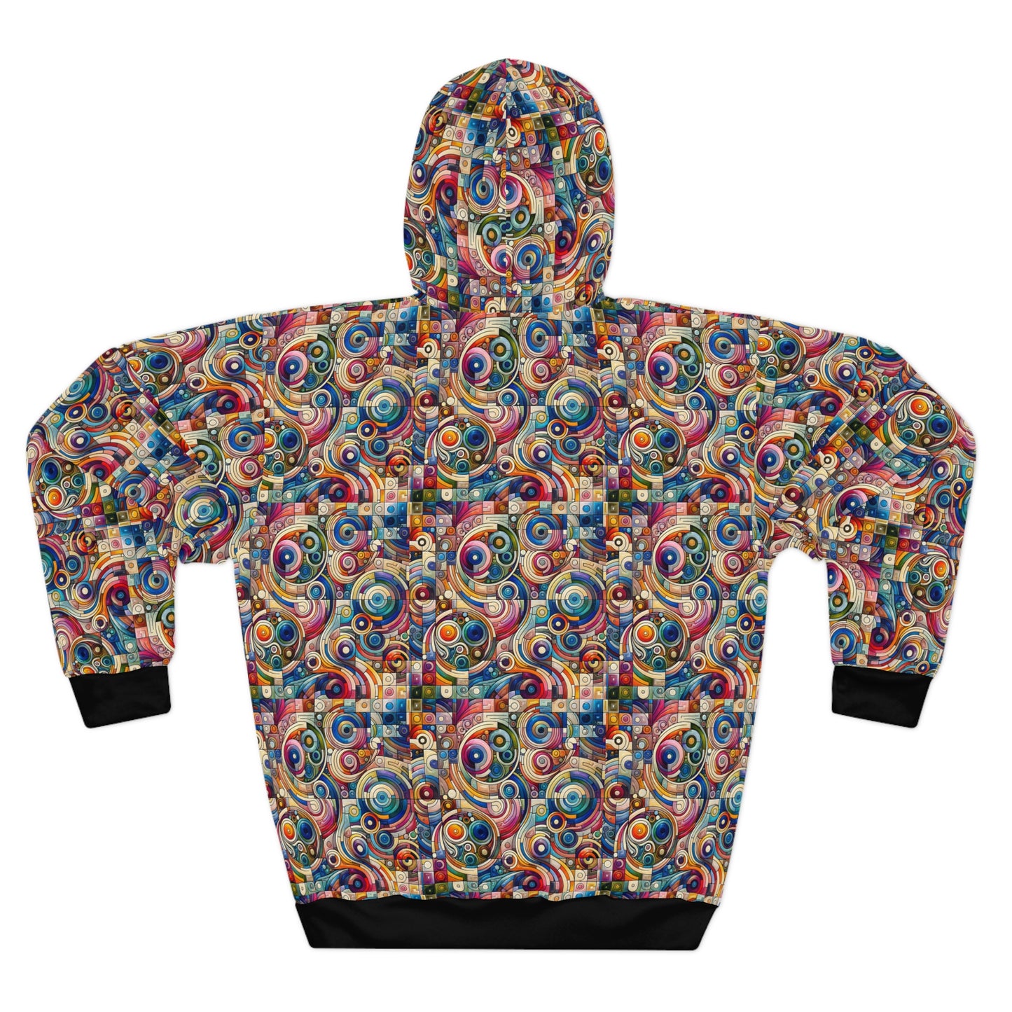 Digital Artistic Expression Artistic Streetwear Pullover Hoodie - 8404 Design-49