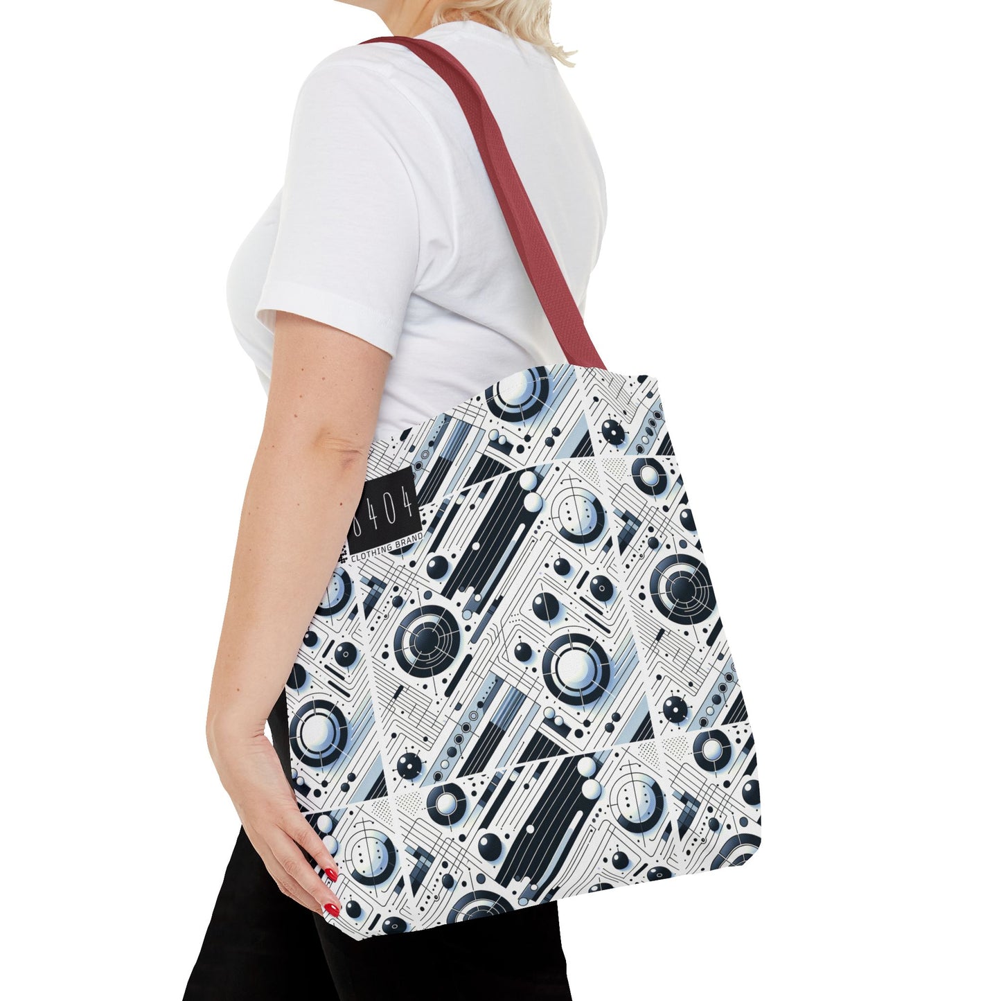 Tech Minimalism Minimalist Tech Tote Bag - 8404 Design-70