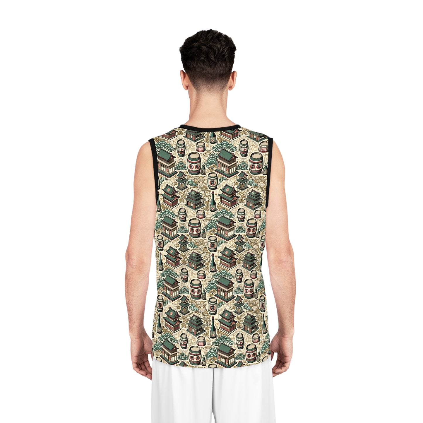 Cultural Artisanal Fusion Contemporary Cultural Elegance Basketball Jersey - 8404 Design-68