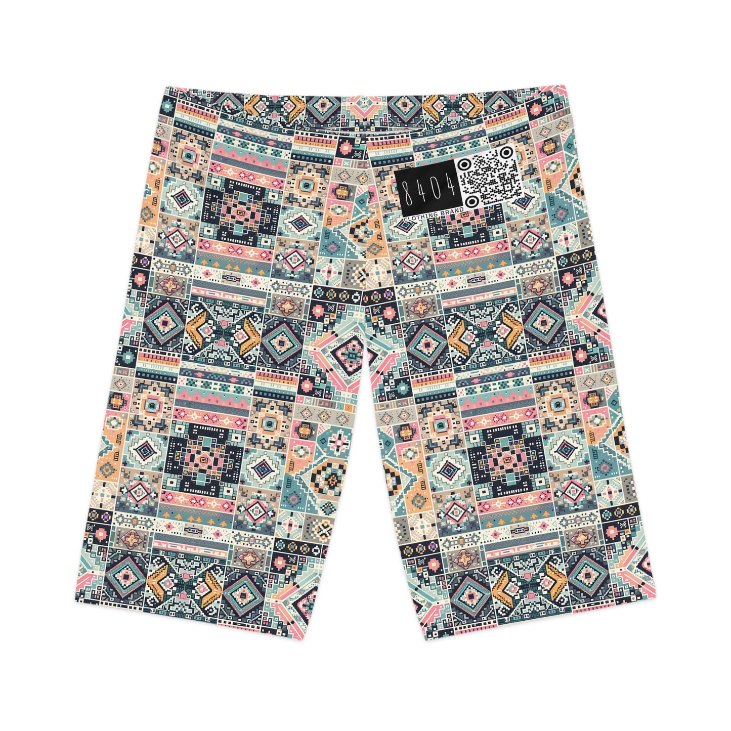 Digital Artisanal Fusion Digital Artisanal Women's Bike Shorts - 8404 Design-55