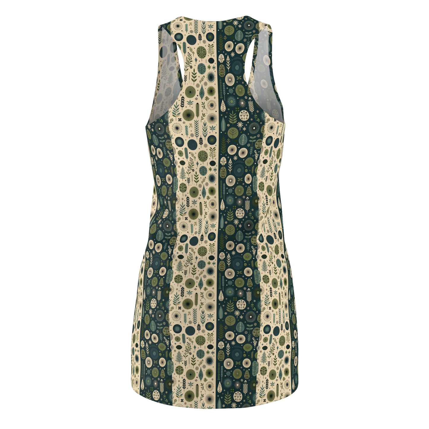 Sustainable Street Utility Sustainable Tech Streetwear Women's Cut & Sew Racerback Dress - 8404 Design-62
