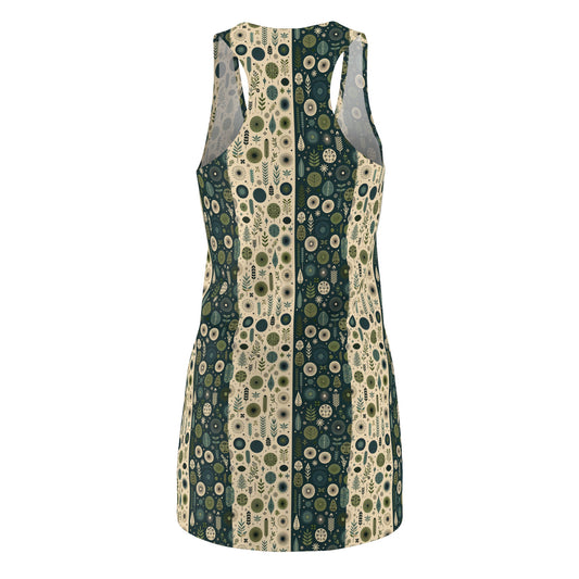 Sustainable Street Utility Sustainable Tech Streetwear Women's Cut & Sew Racerback Dress - 8404 Design-62