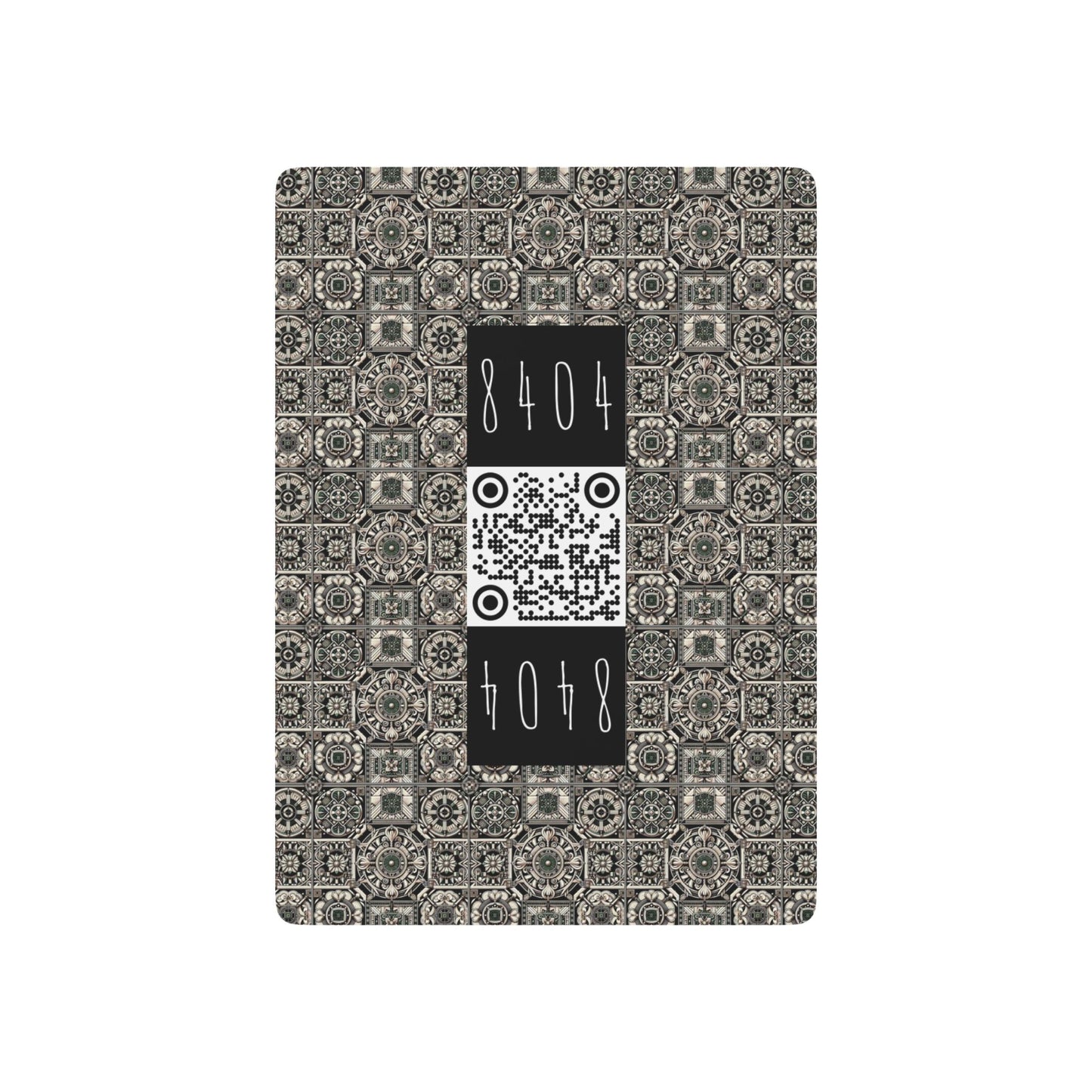 Cyber Garden Party Tech Garden Extravaganza Poker Playing Cards - 8404 Design-45 S
