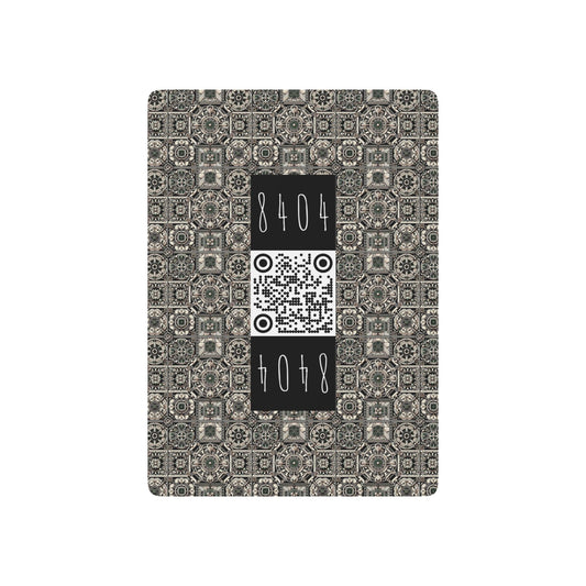 Cyber Garden Party Tech Garden Extravaganza Poker Playing Cards - 8404 Design-45 S