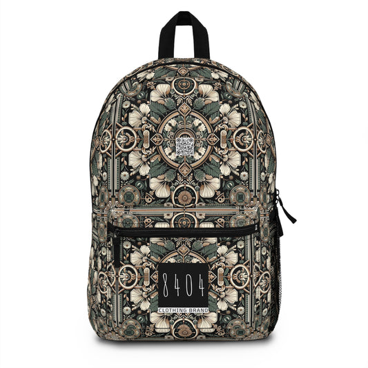 Cyber Garden Party Tech Garden Extravaganza Backpack - 8404 Design-66