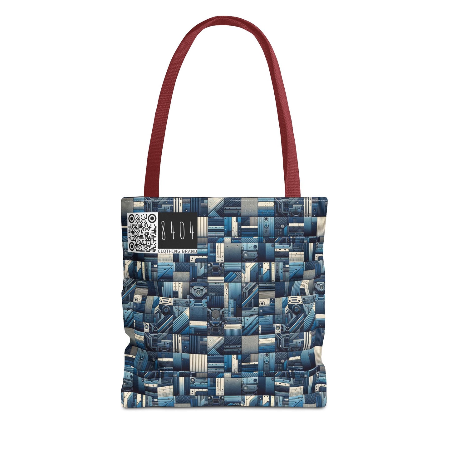 Tech-Inspired Utility Tech-Forward Streetwear With Utilitarian Edge Tote Bag - 8404 Design-44