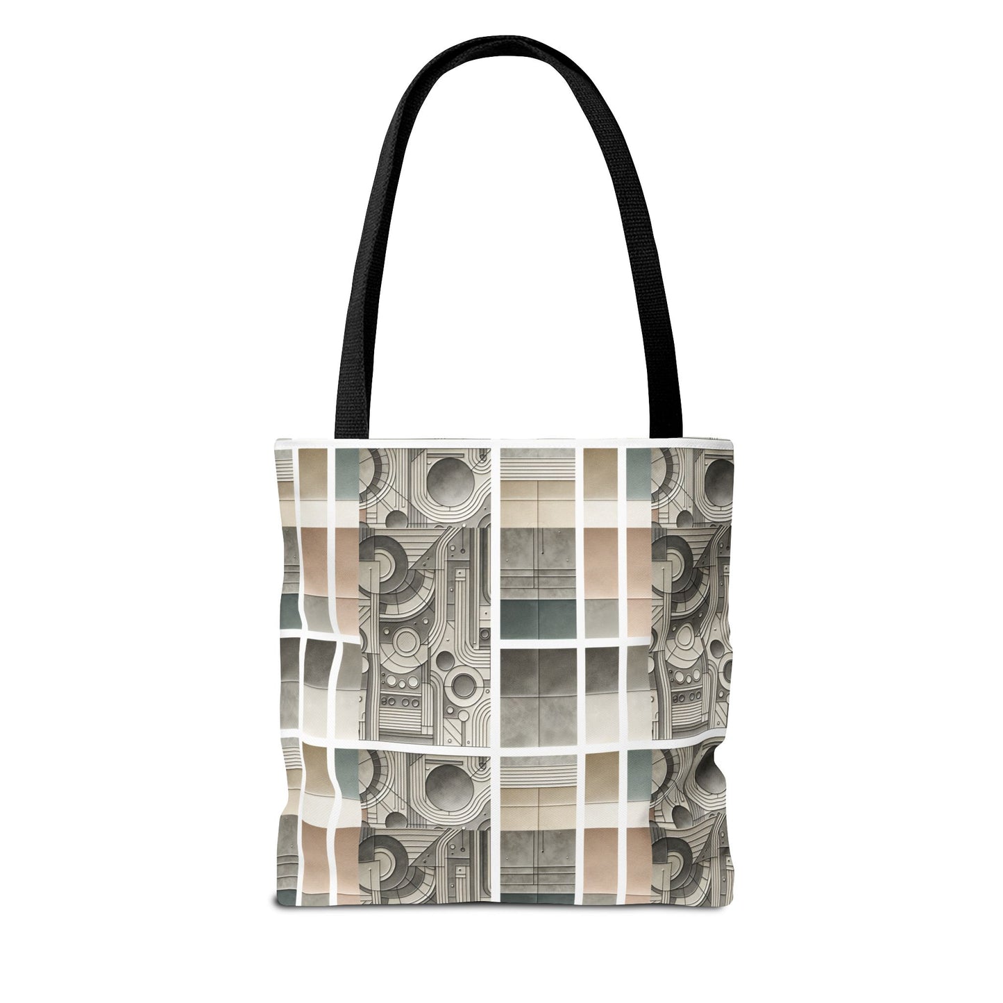 Tech Utility Chic Tech-Forward Minimalist Tote Bag - 8404 Design-59