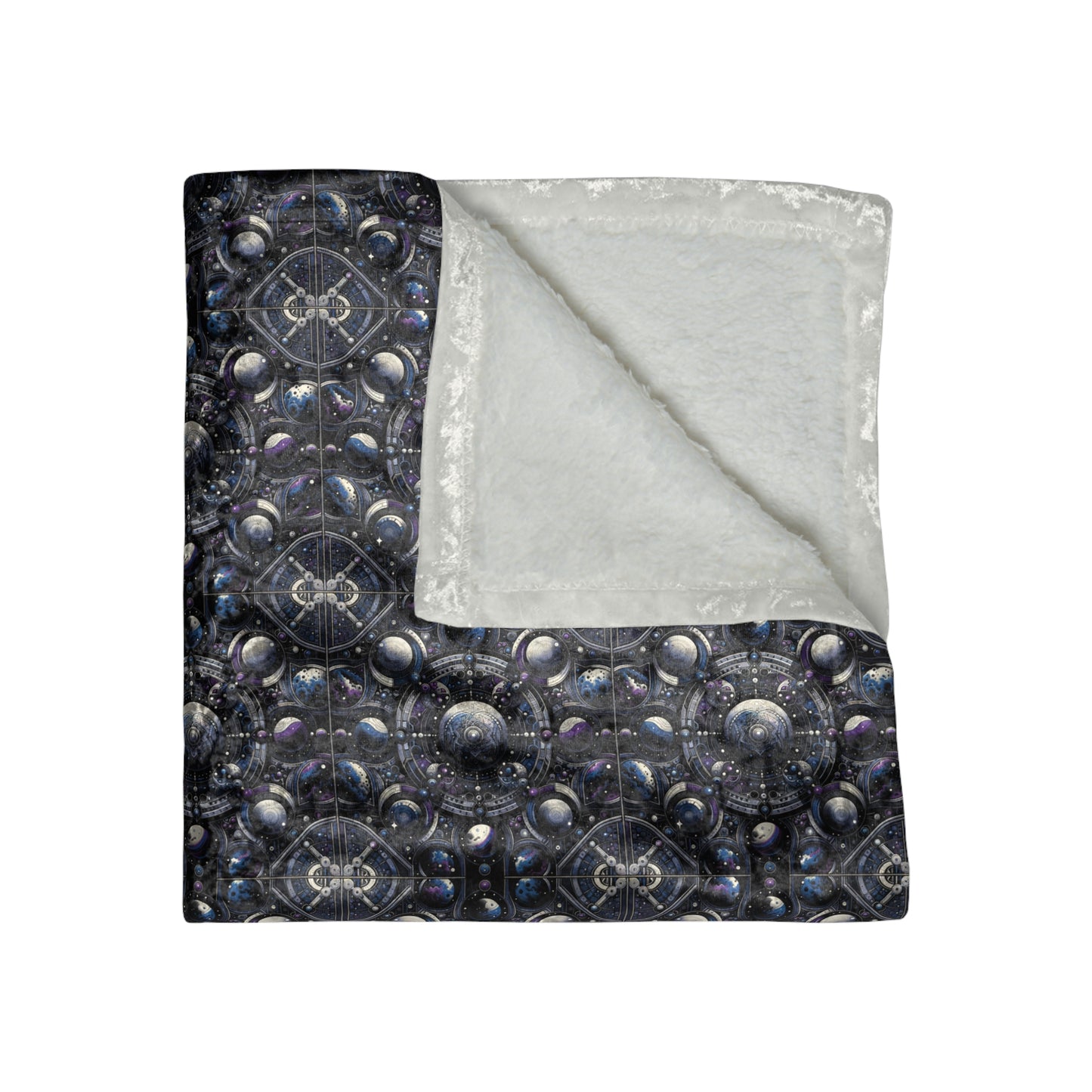 Tech Astronaut Tech-Forward Streetwear Meets Space Exploration Crushed Velvet Blanket - 8404 Design-46