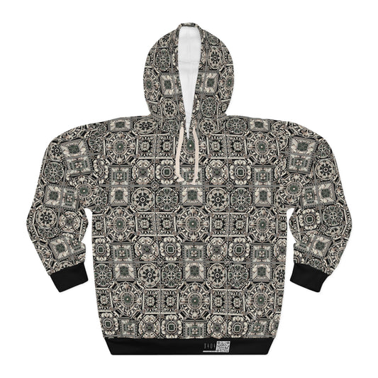 Cyber Garden Party Tech Garden Extravaganza Pullover Hoodie - 8404 Design-45