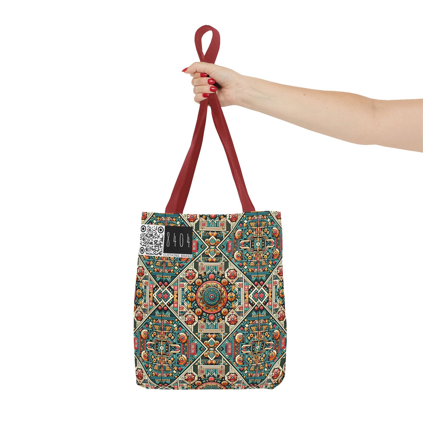 Cultural Fusion Tech Blend of Cultural Heritage With Tech-Inspired Elements Tote Bag - 8404 Design-74
