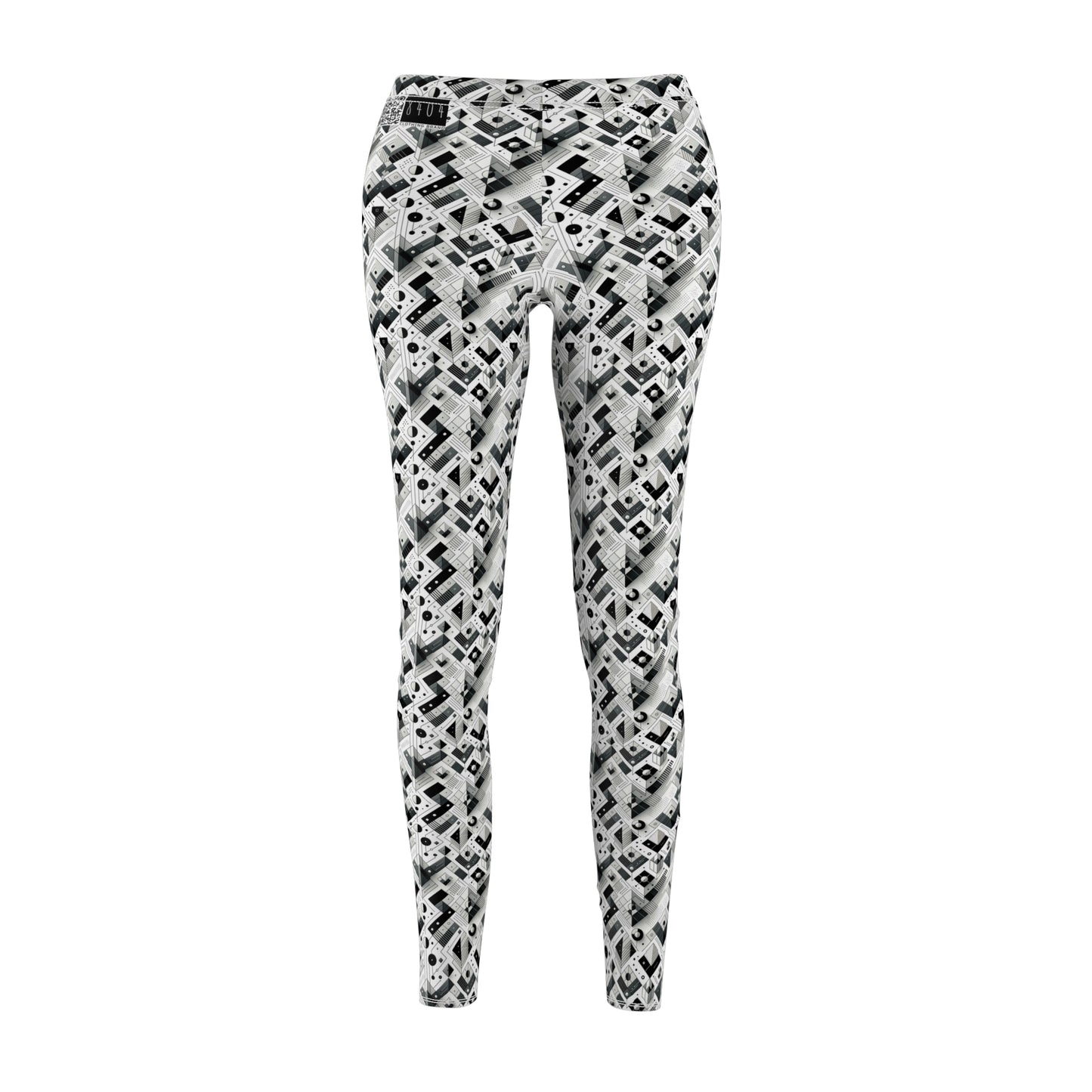 Digital Minimalism Minimalist Tech Women's Cut & Sew Casual Leggings - 8404 Design-69