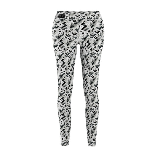 Digital Minimalism Minimalist Tech Women's Cut & Sew Casual Leggings - 8404 Design-69