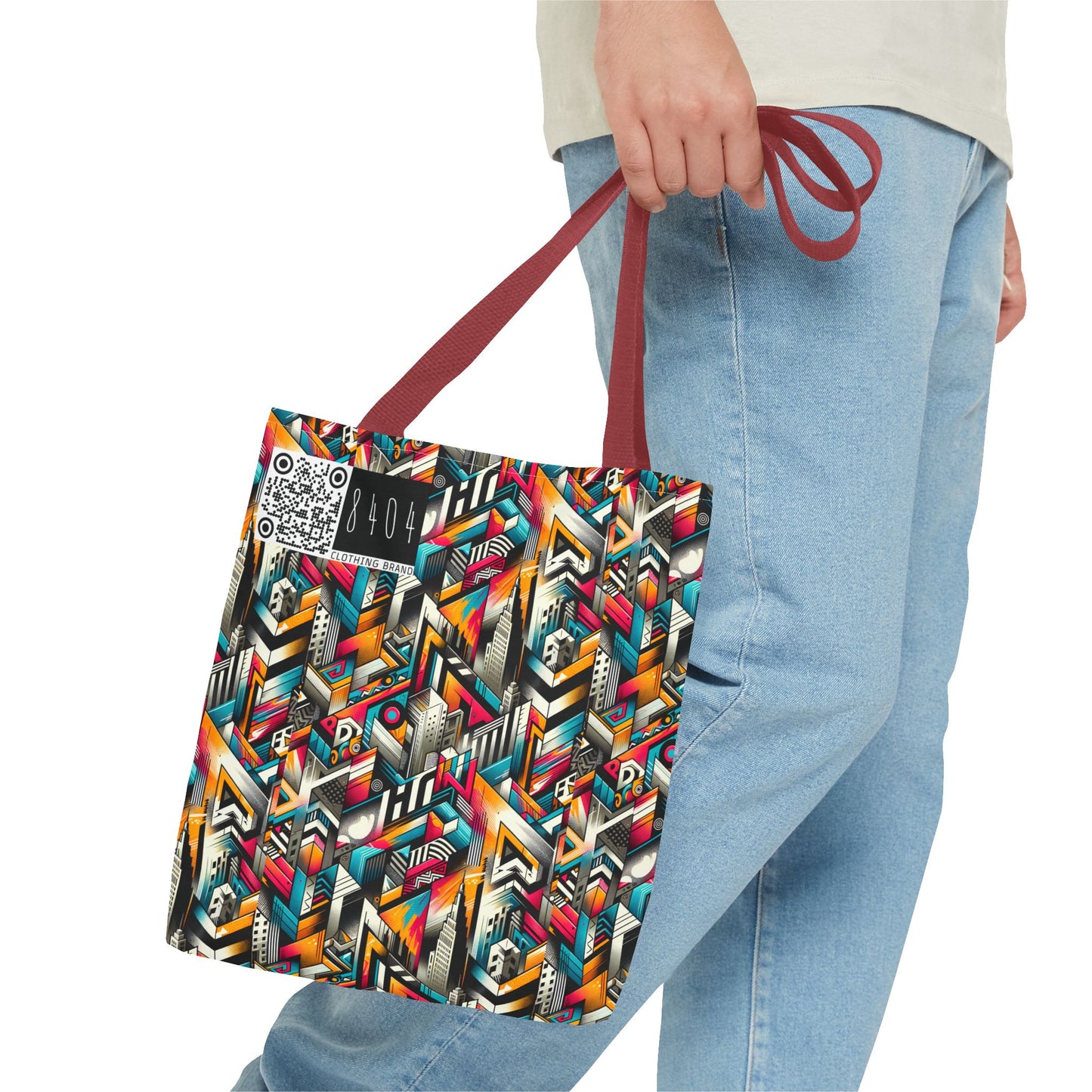 Graffiti Revival Urban Street Art Tote Bag - 8404 Design-62