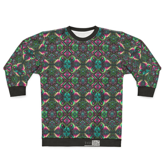 Tech-Infused Graphics Tech-Forward Streetwear Sweatshirt - 8404 Design-45