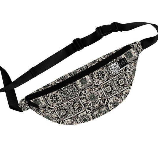Cyber Garden Party Tech Garden Extravaganza Fanny Pack - 8404 Design-45