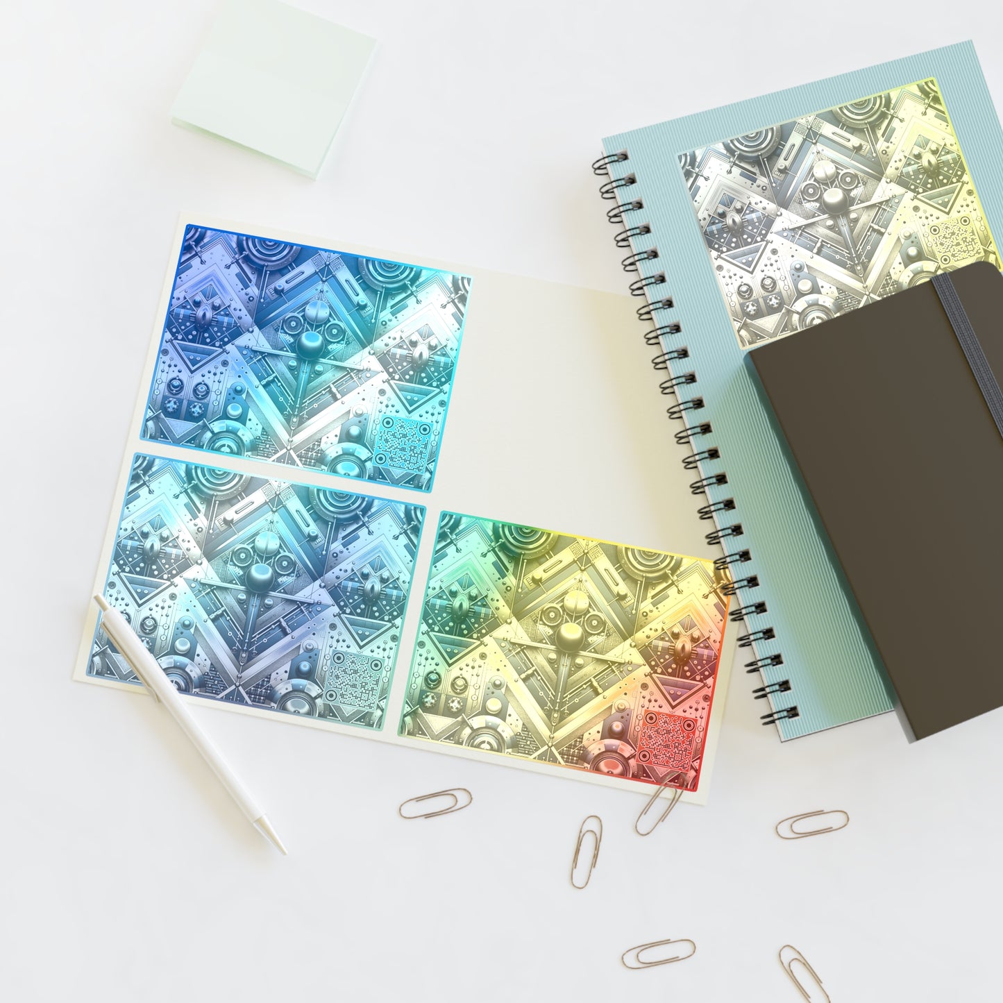 Tech Utility Fusion Tech-Forward Utility With a Futuristic Edge Sticker Sheets - 8404 Design-63
