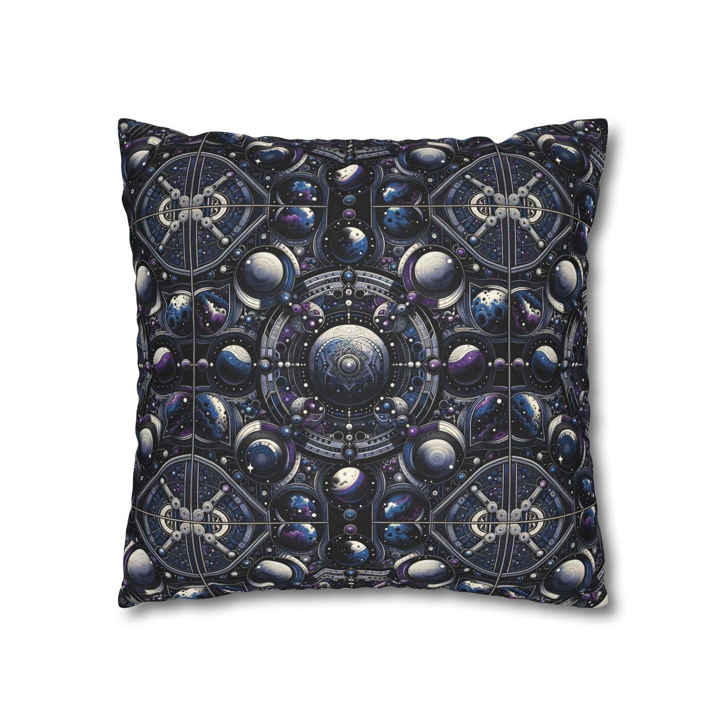 Tech Astronaut Tech-Forward Streetwear Meets Space Exploration Spun Polyester Square Pillowcase - 8404 Design-46