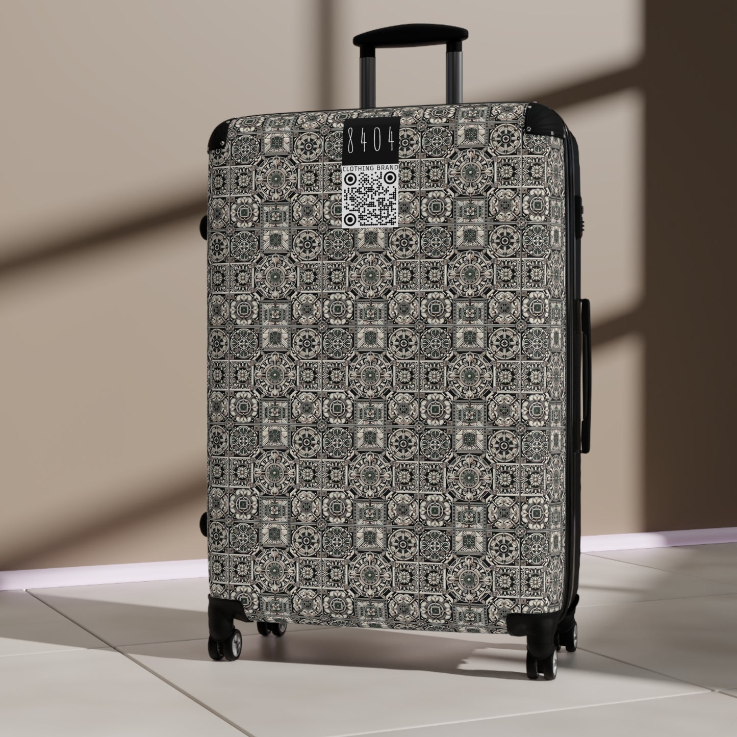Cyber Garden Party Tech Garden Extravaganza Suitcase - 8404 Design-45
