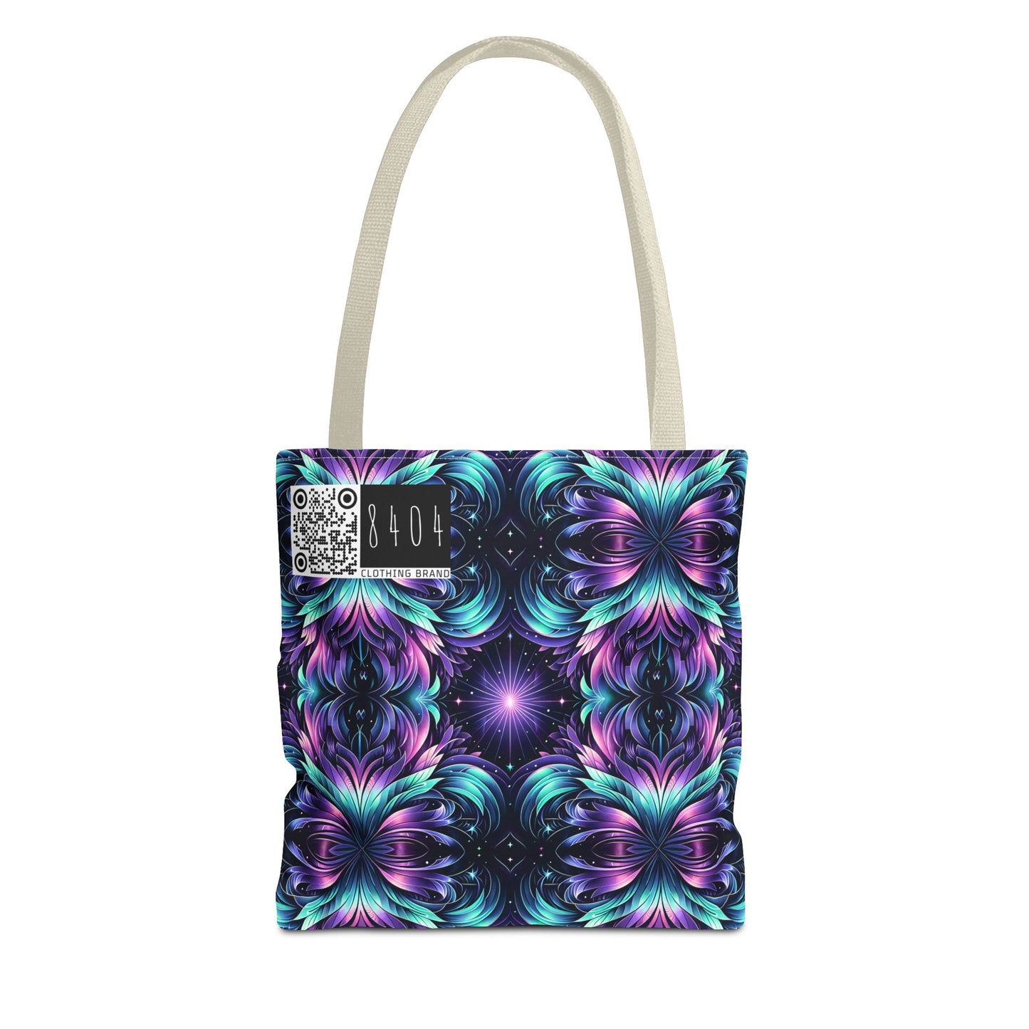 Iridescent Dream Futuristic Tech Tote Bag - 8404 Design-60