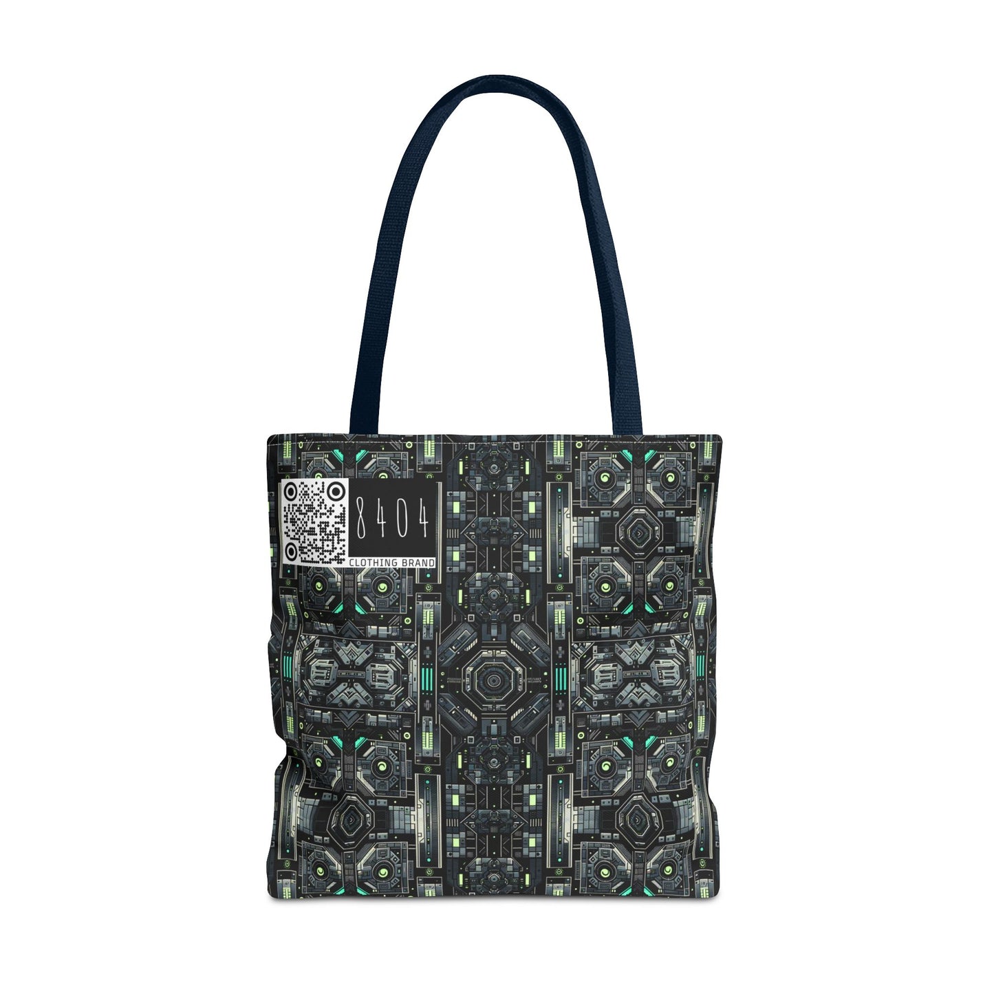 Tech Noir Tech-Forward Minimalism Tote Bag - 8404 Design-52