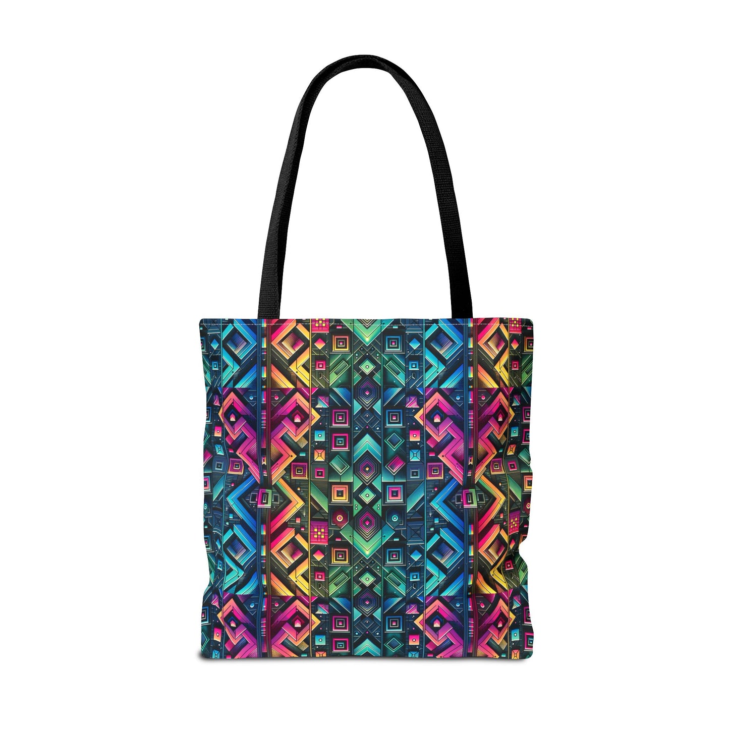 Tech-Inspired Graphics Cyberpunk Cool Tote Bag - 8404 Design-58