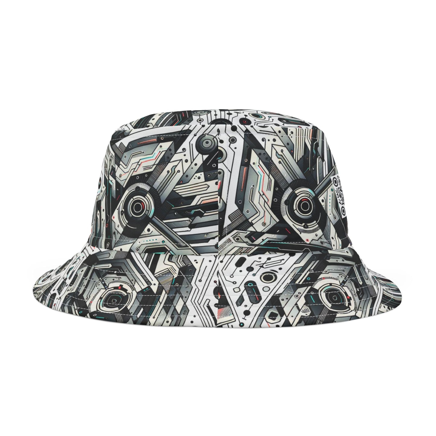 Tech-Infused Streetwear Tech-Forward Minimalism Bucket Hat - 8404 Design-51