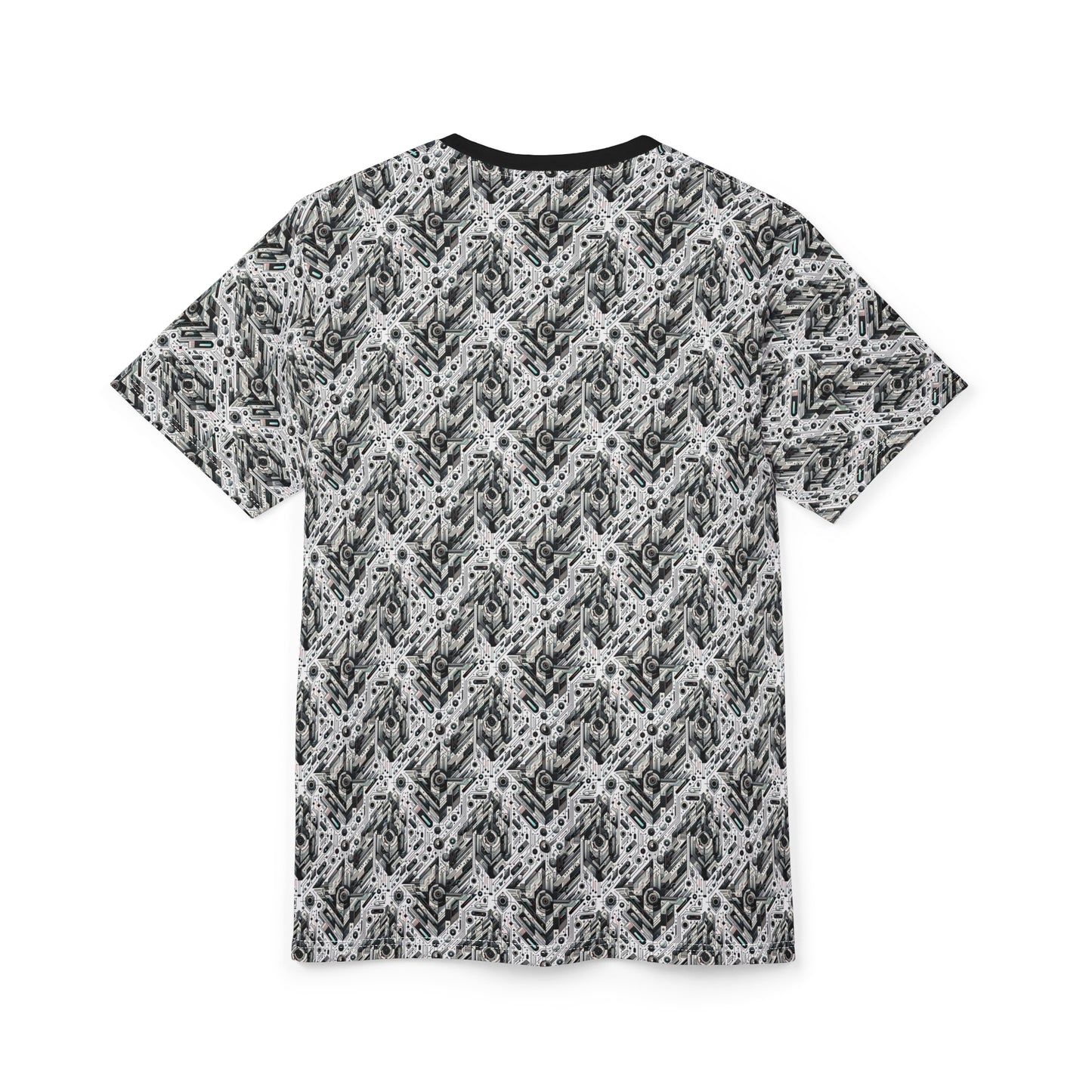 Tech-Infused Streetwear Tech-Forward Minimalism Unisex Cut & Sew Tee - 8404 Design-51