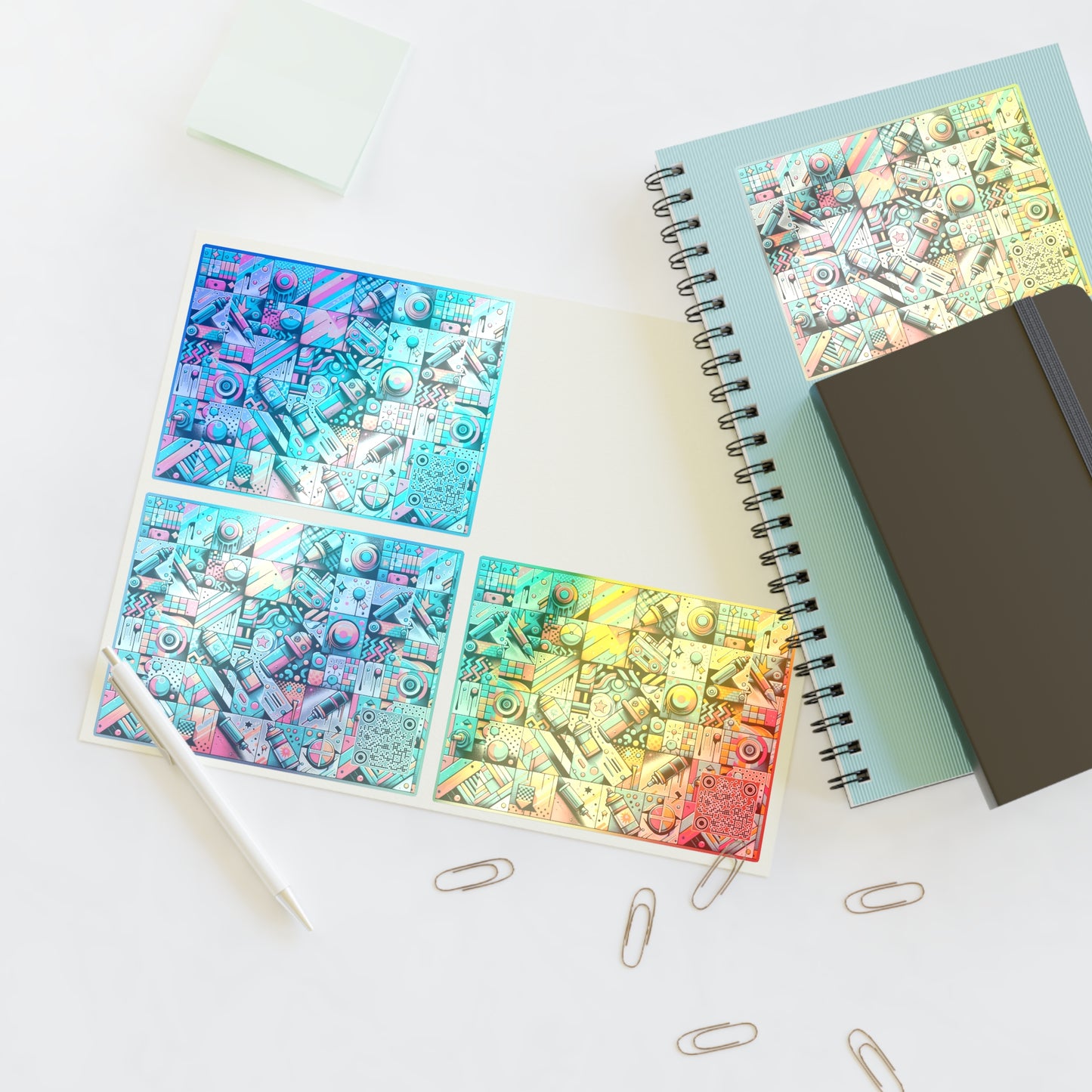 Graffiti Fusion Modern Street Art Fusion Sticker Sheets - 8404 Design-58