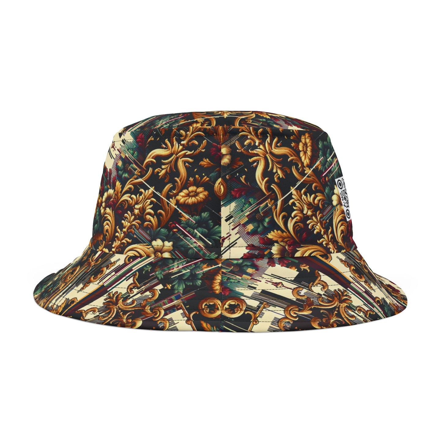Digital Renaissance Modern Baroque Fusion Bucket Hat - 8404 Design-63