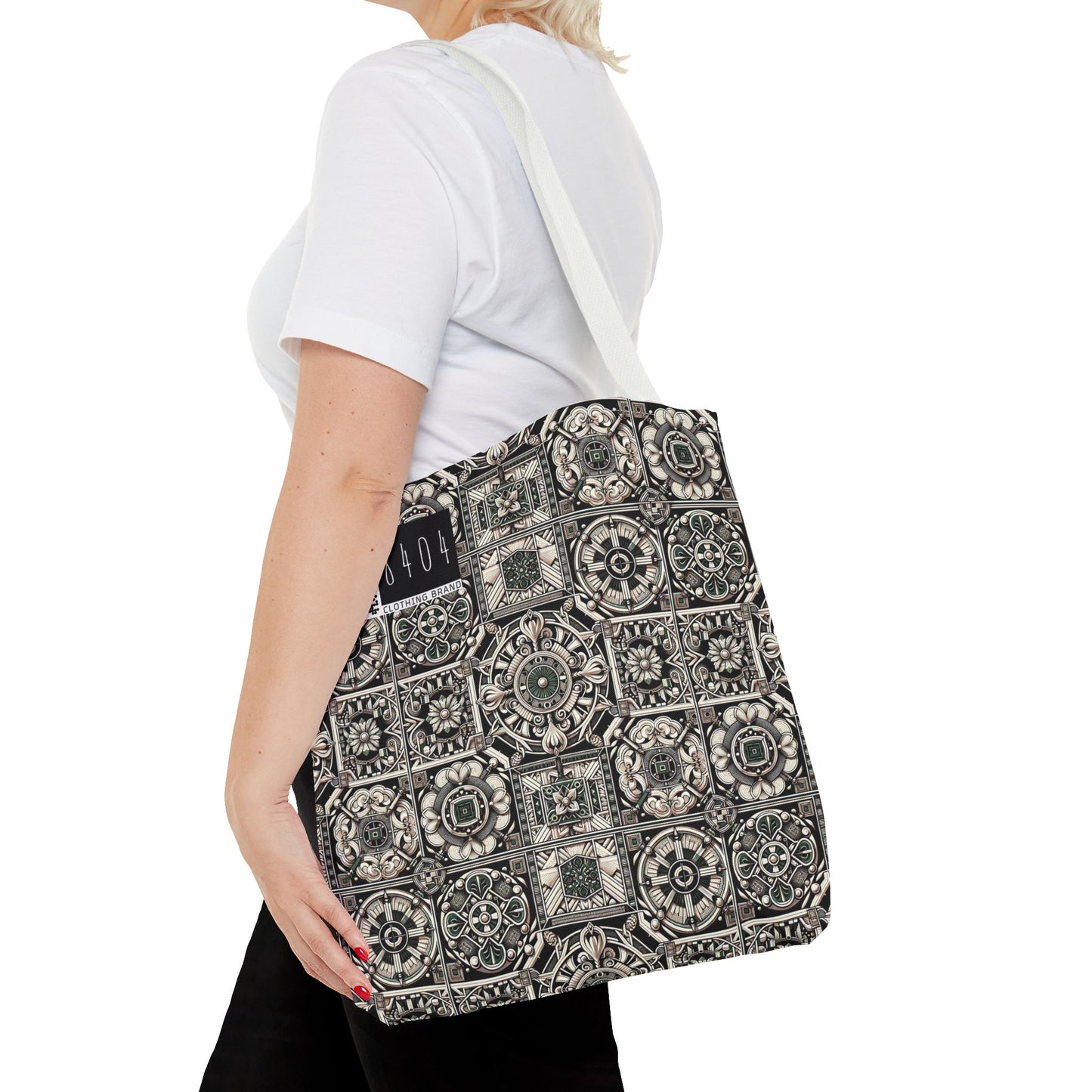 Cyber Garden Party Tech Garden Extravaganza Tote Bag - 8404 Design-45