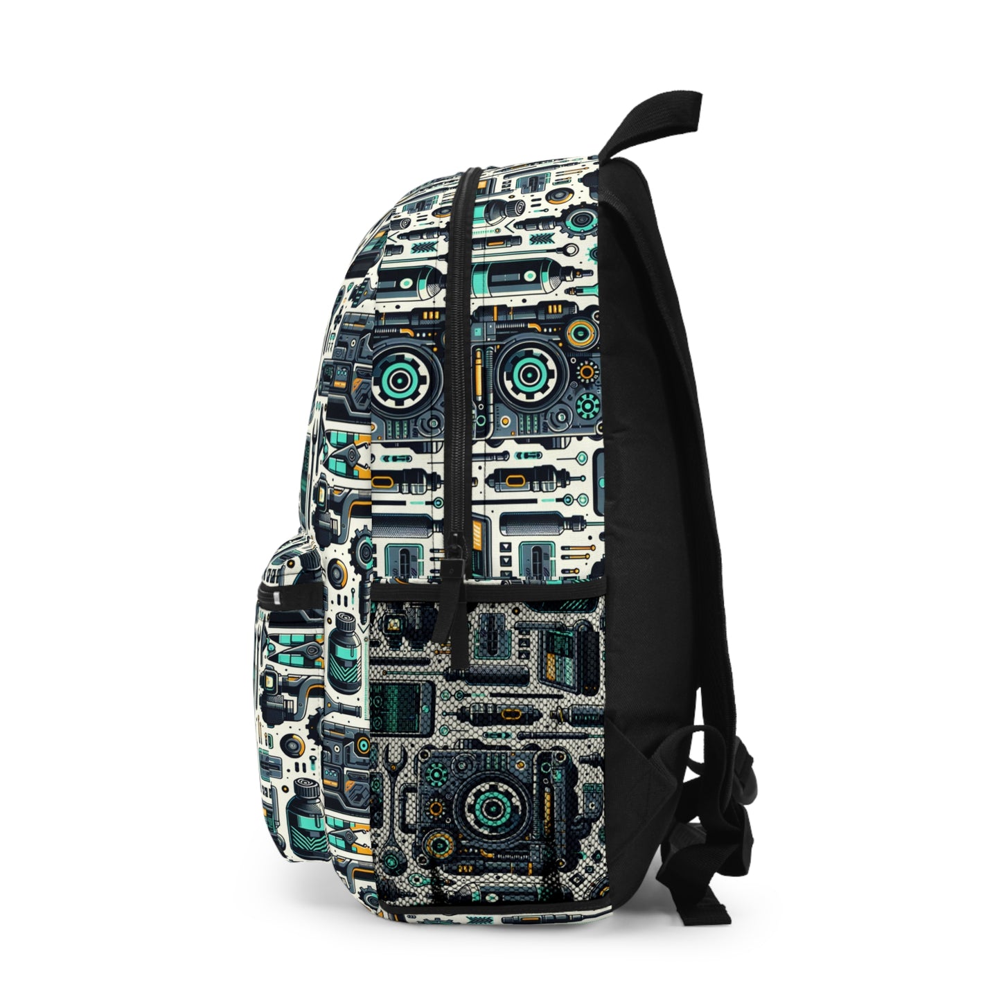 Tech Utility Fusion Modern Tech Streetwear Backpack - 8404 Design-53