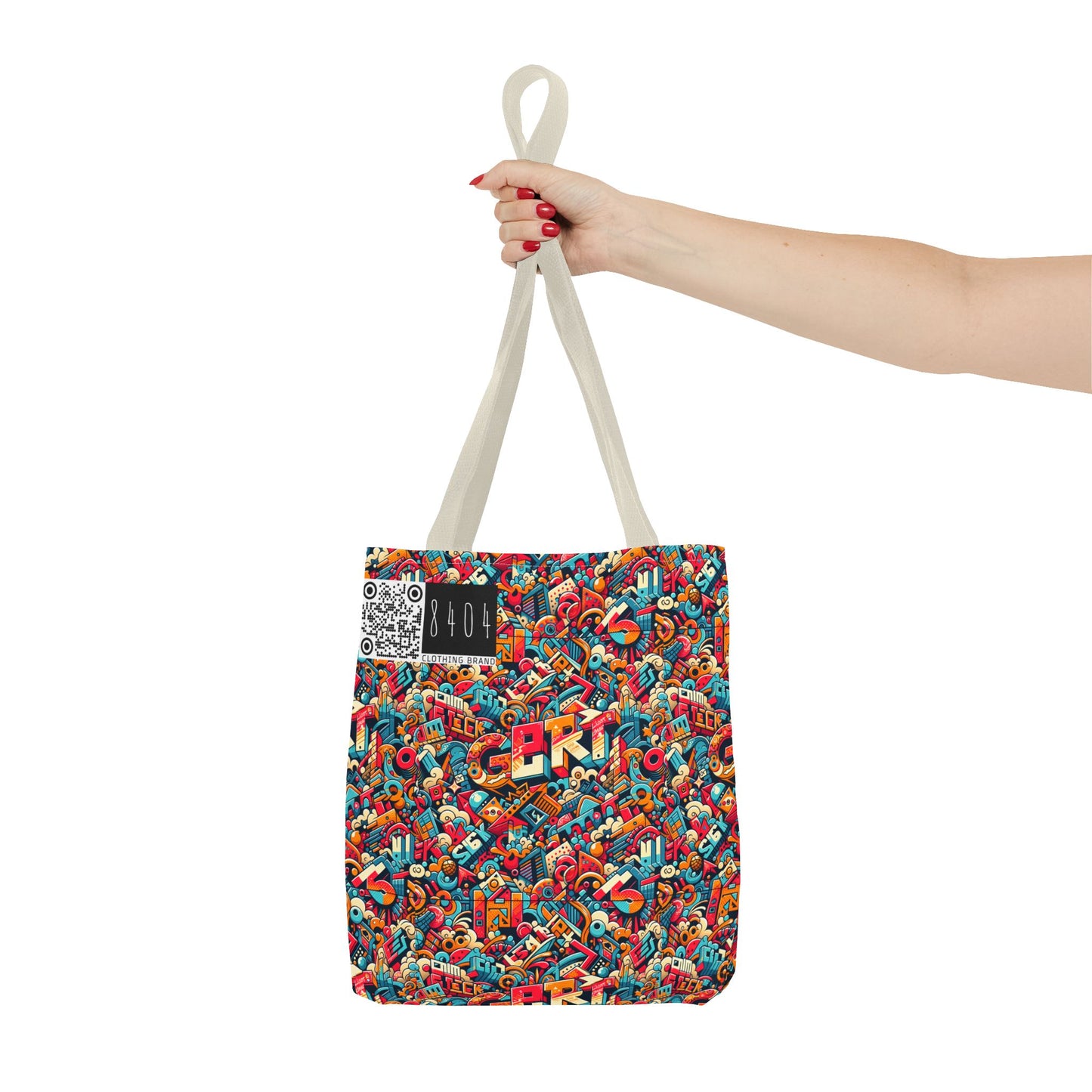 Neo-Traditional Street Art Modern Street Art Fusion Tote Bag - 8404 Design-58
