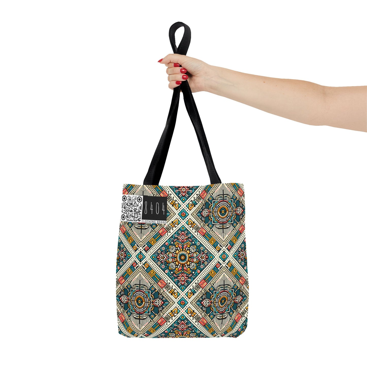 Cultural Fusion Tech Blend of Cultural Heritage With Tech-Inspired Elements Tote Bag - 8404 Design-64