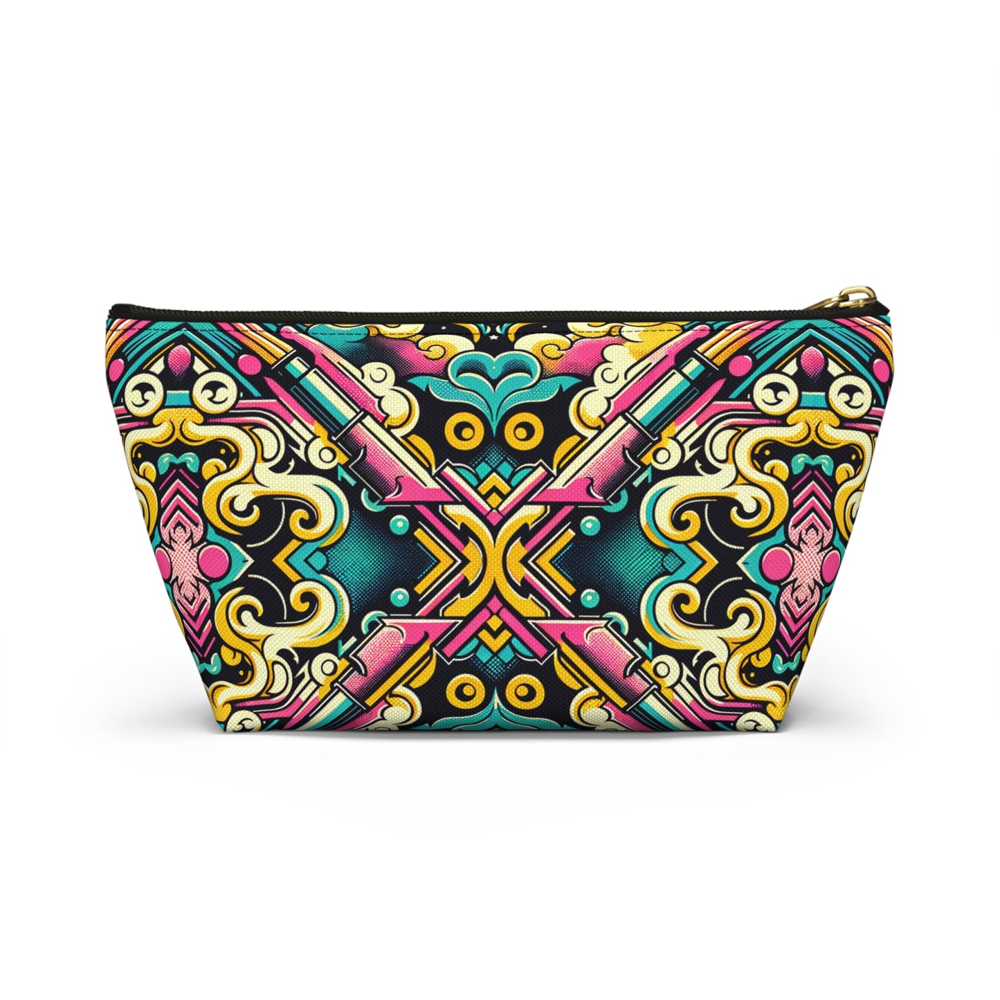 Neon Pop Art Revival Pop Culture Retro Accessory Pouch W T-Bottom - 8404 Design-59