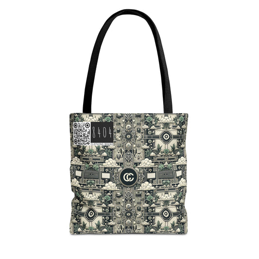 Cyber Garden Party Tech Garden Extravaganza Tote Bag - 8404 Design-54