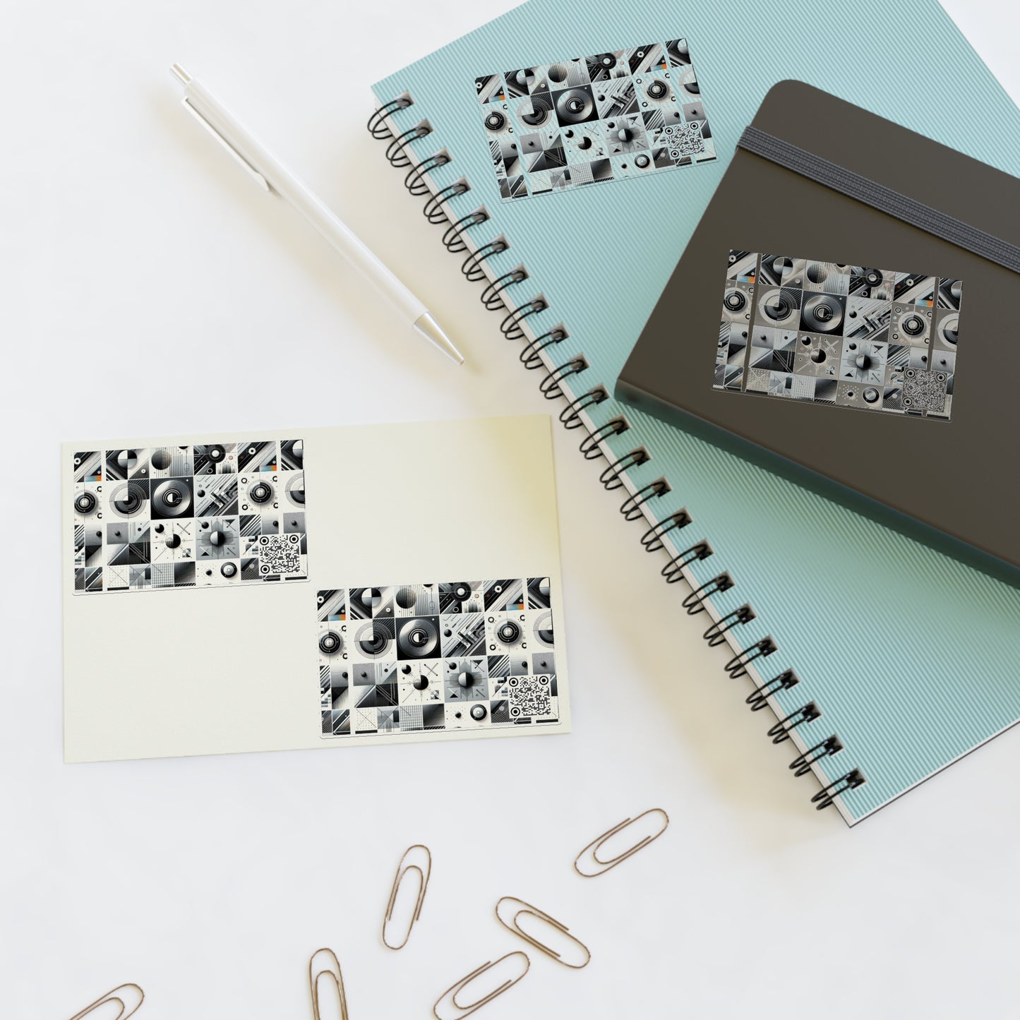 Digital Minimalism Minimalist Tech Sticker Sheets - 8404 Design-66