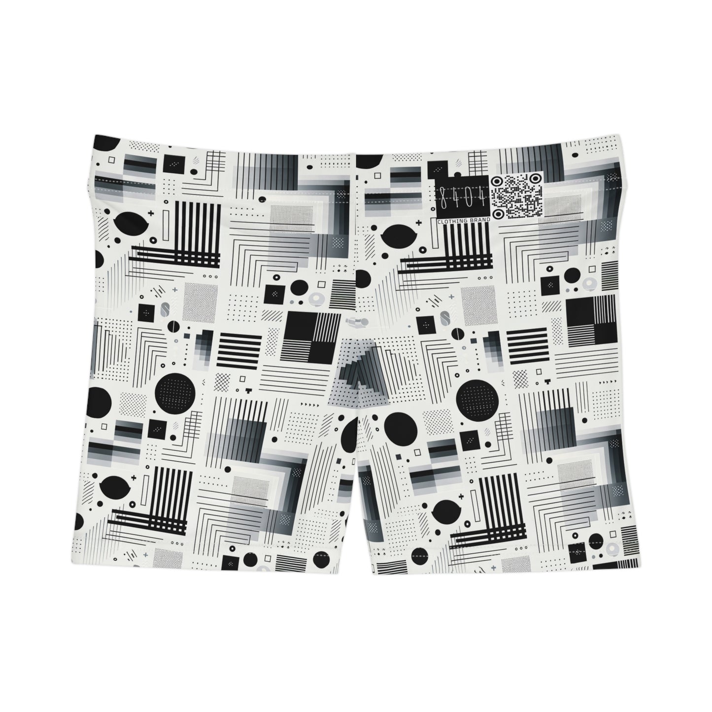 Digital Minimalism Minimalist Tech Women's Shorts - 8404 Design-60