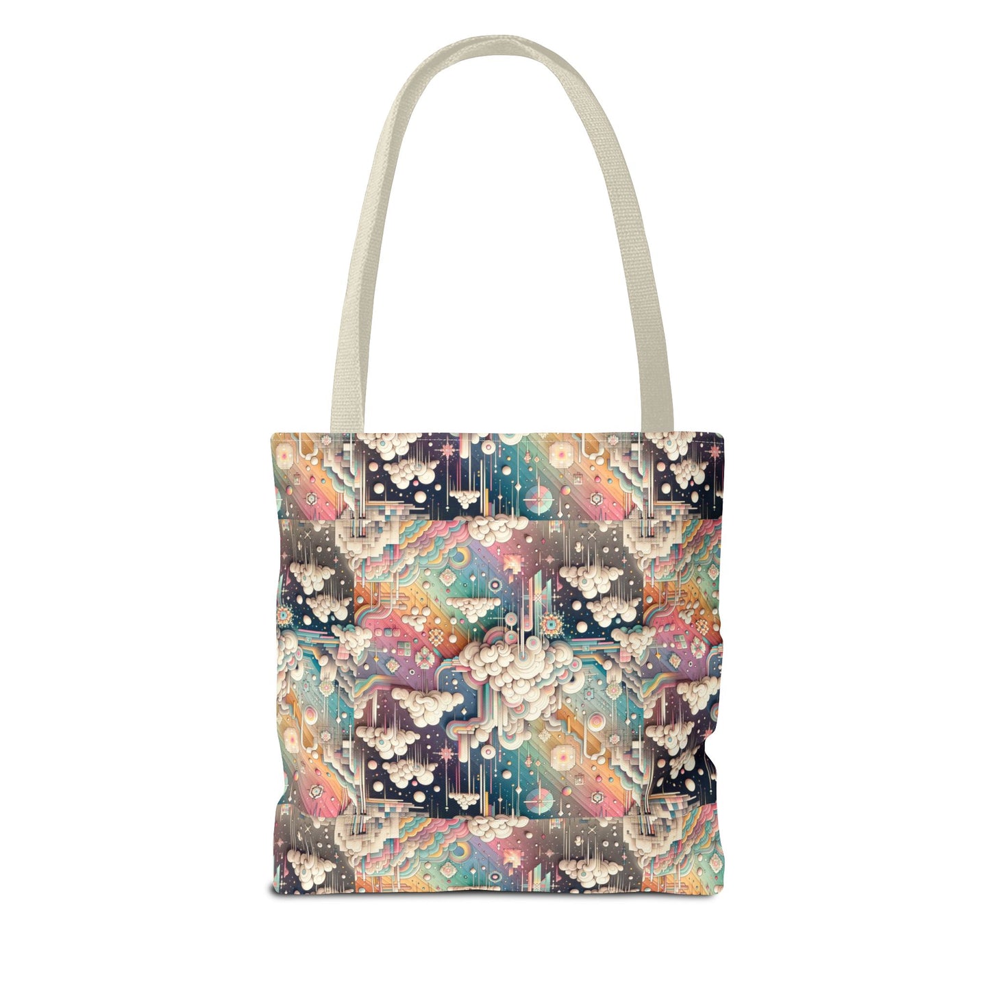 Digital Dreamland Whimsical and Nostalgic Streetwear With a Digital Twist Tote Bag - 8404 Design-52