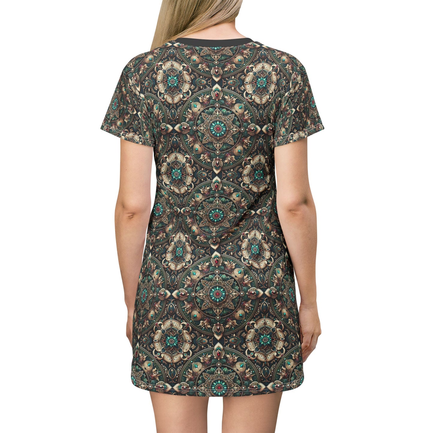 Neo-Dandyism Modern Dandy Streetwear T-Shirt Dress - 8404 Design-56