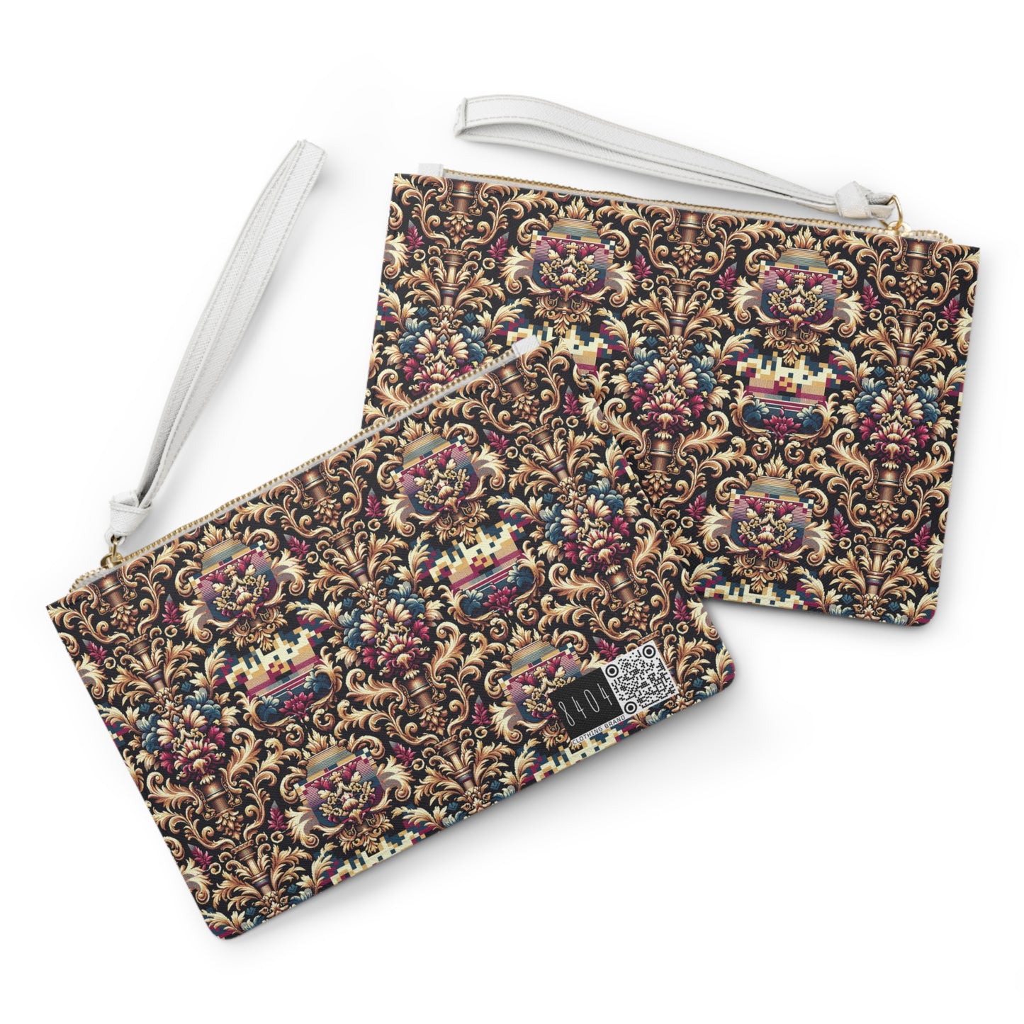 Digital Renaissance Modern Baroque Fusion Clutch Bag - 8404 Design-53