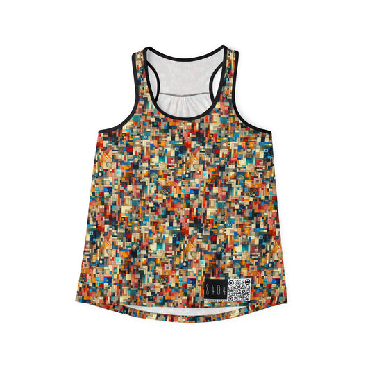 Digital Artistic Expression Artistic Streetwear Women's Tank Top - 8404 Design-46