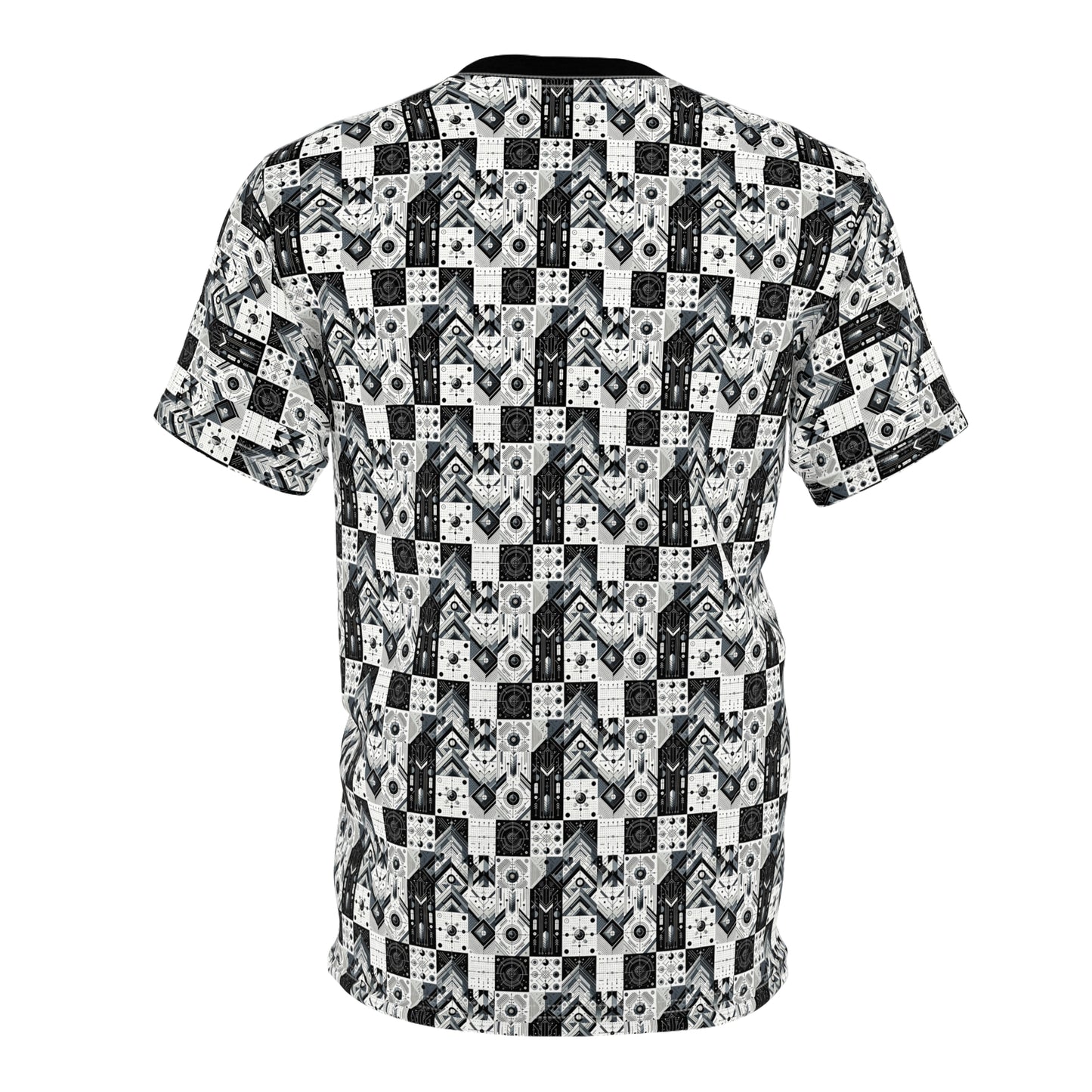 Digital Minimalism Minimalist Tech Unisex Cut & Sew Tee - 8404 Design-50