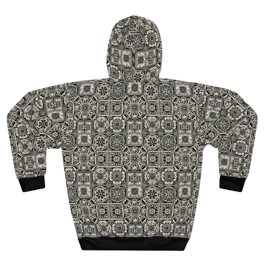 Cyber Garden Party Tech Garden Extravaganza Pullover Hoodie - 8404 Design-45