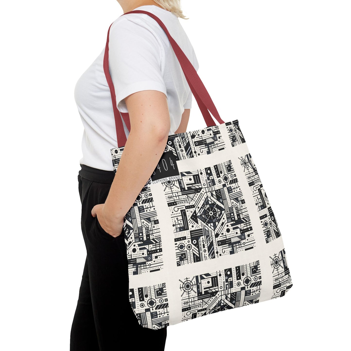 Digital Minimalism Minimalist Tech Tote Bag - 8404 Design-47