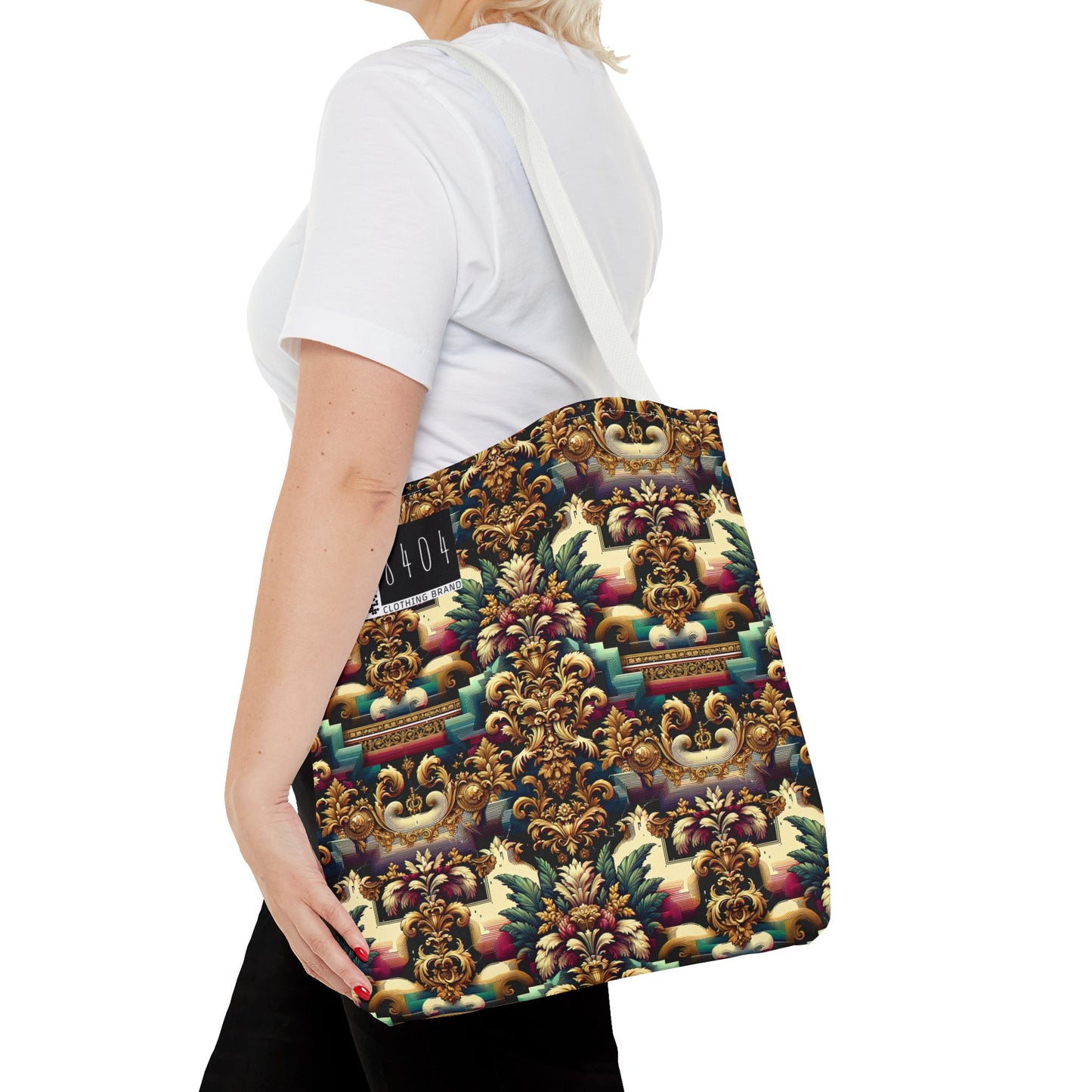 Digital Renaissance Modern Baroque Fusion Tote Bag - 8404 Design-60