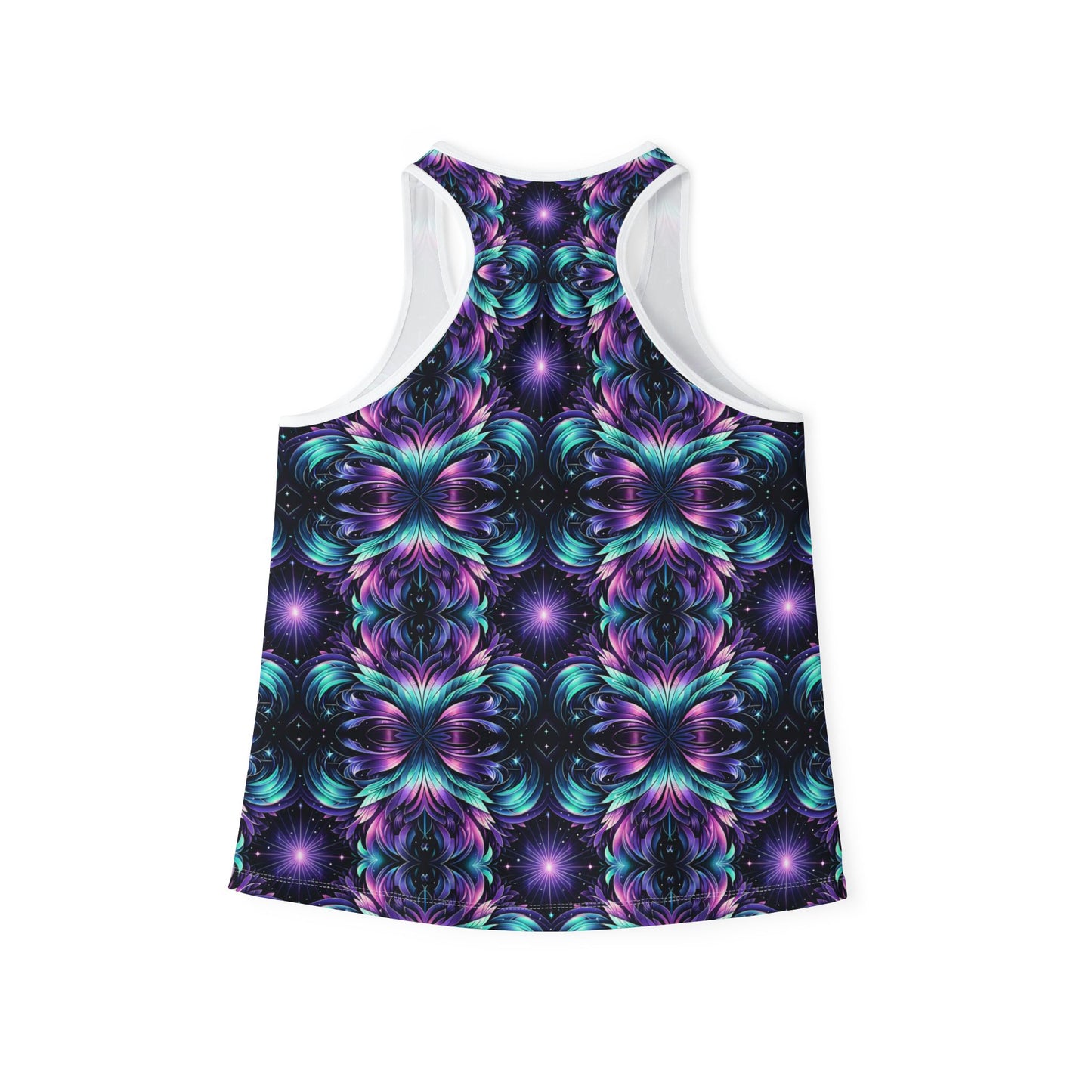 Iridescent Dream Futuristic Tech Women's Tank Top - 8404 Design-60