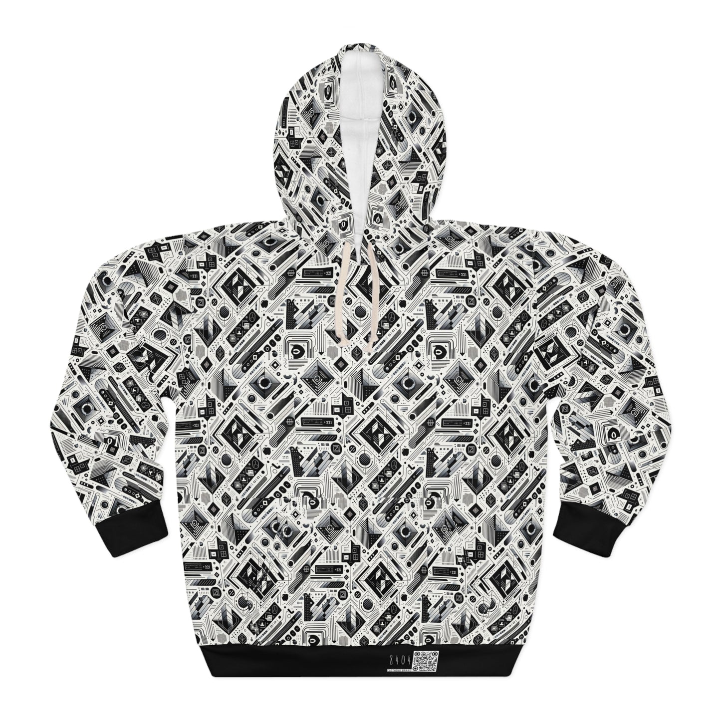 Tech Minimalism Minimalist Tech Pullover Hoodie - 8404 Design-72