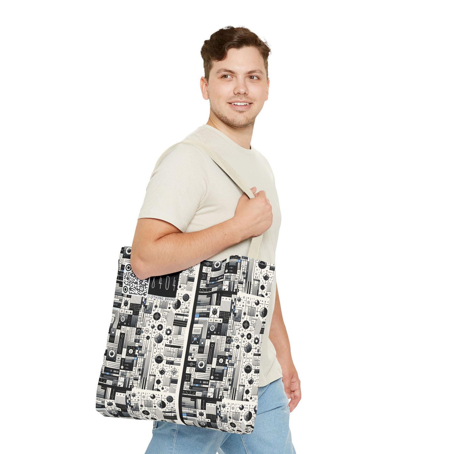 Digital Minimalism Minimalist Tech Tote Bag - 8404 Design-66