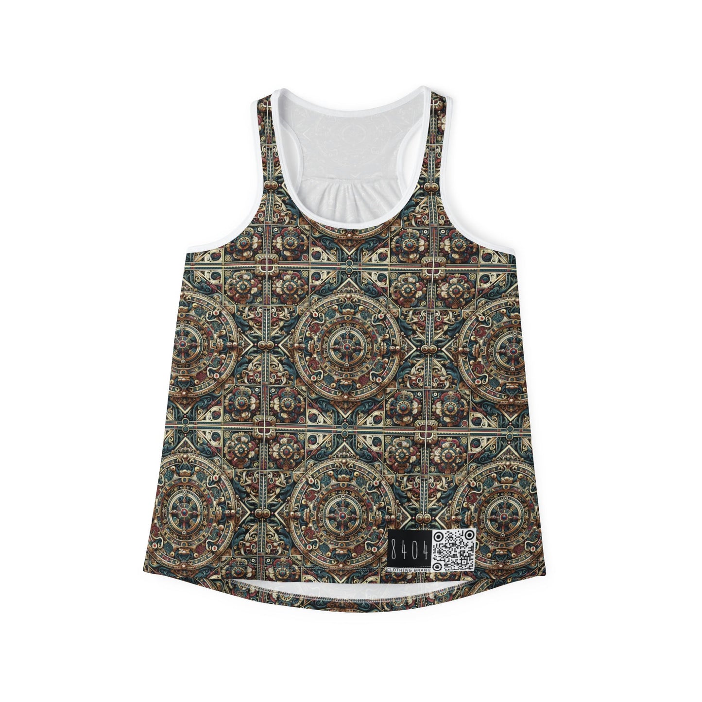 Urban Renaissance Historical Fusion With Street Edge Women's Tank Top - 8404 Design-57